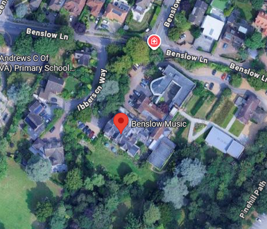 Google map image for Benslow Music