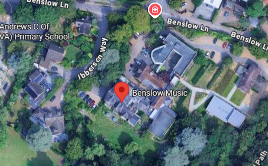 Google map image for Benslow Music
